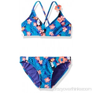 Roxy Girls' Little Tropics Athletic Set Two Piece Swimsuit Little Girls B01NCMX53G